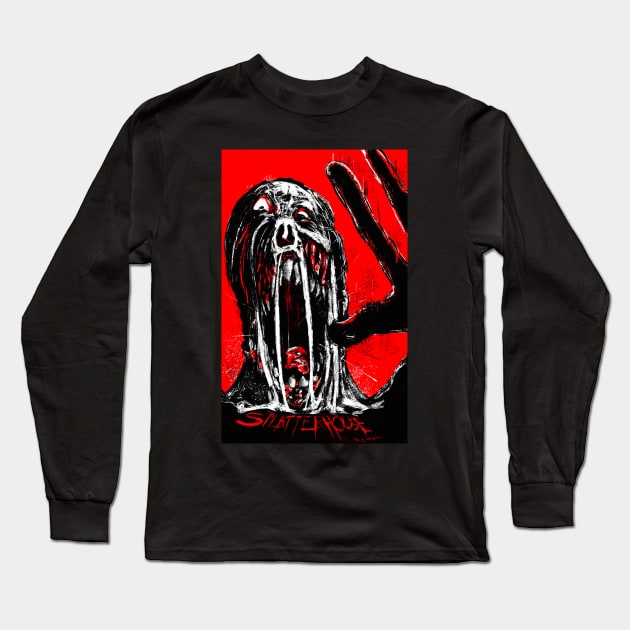 Splatterhouse Hell Chaos Long Sleeve T-Shirt by DougSQ